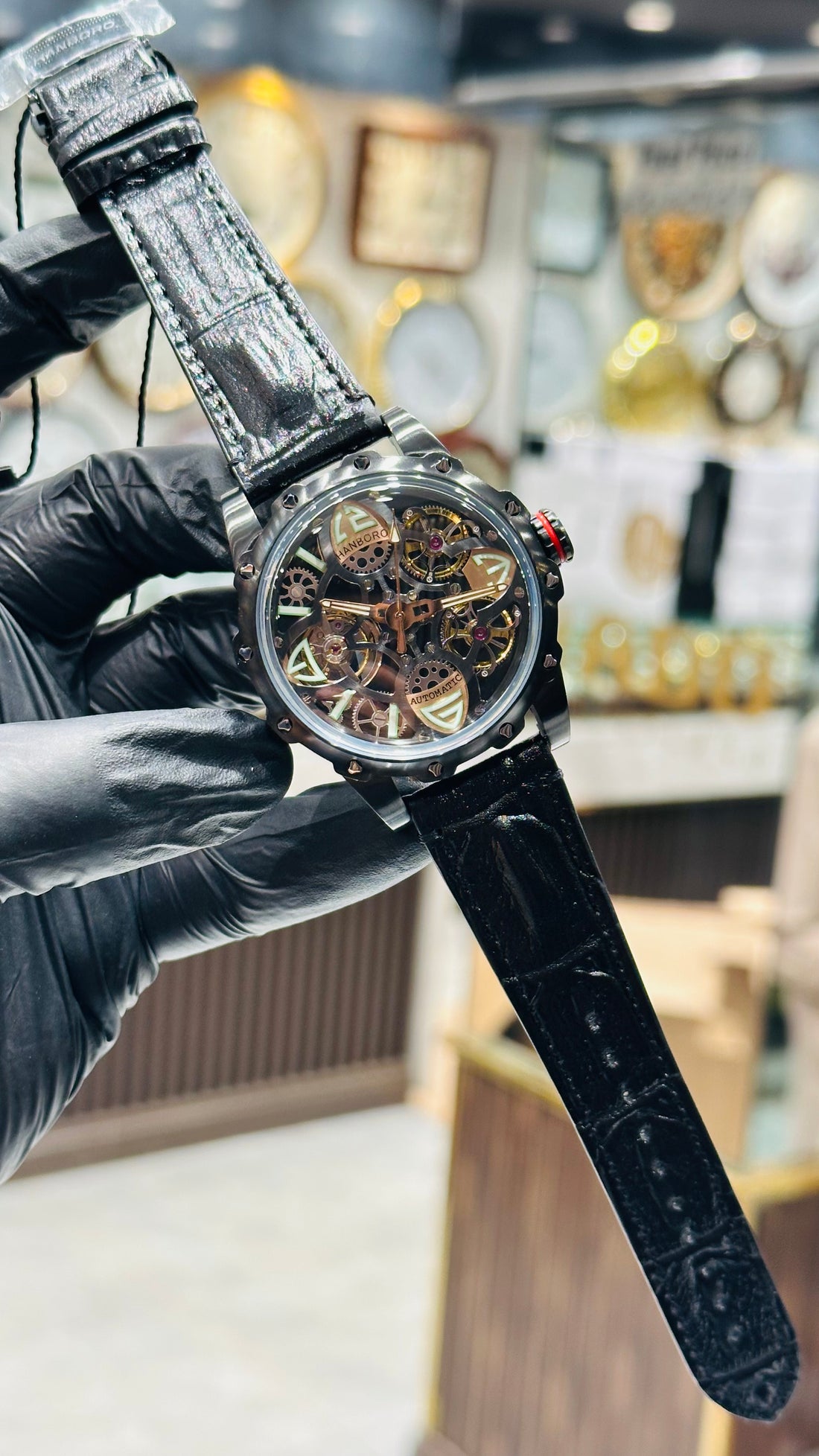 Hanboro Orignal Swiss Movement 1 year warrenty