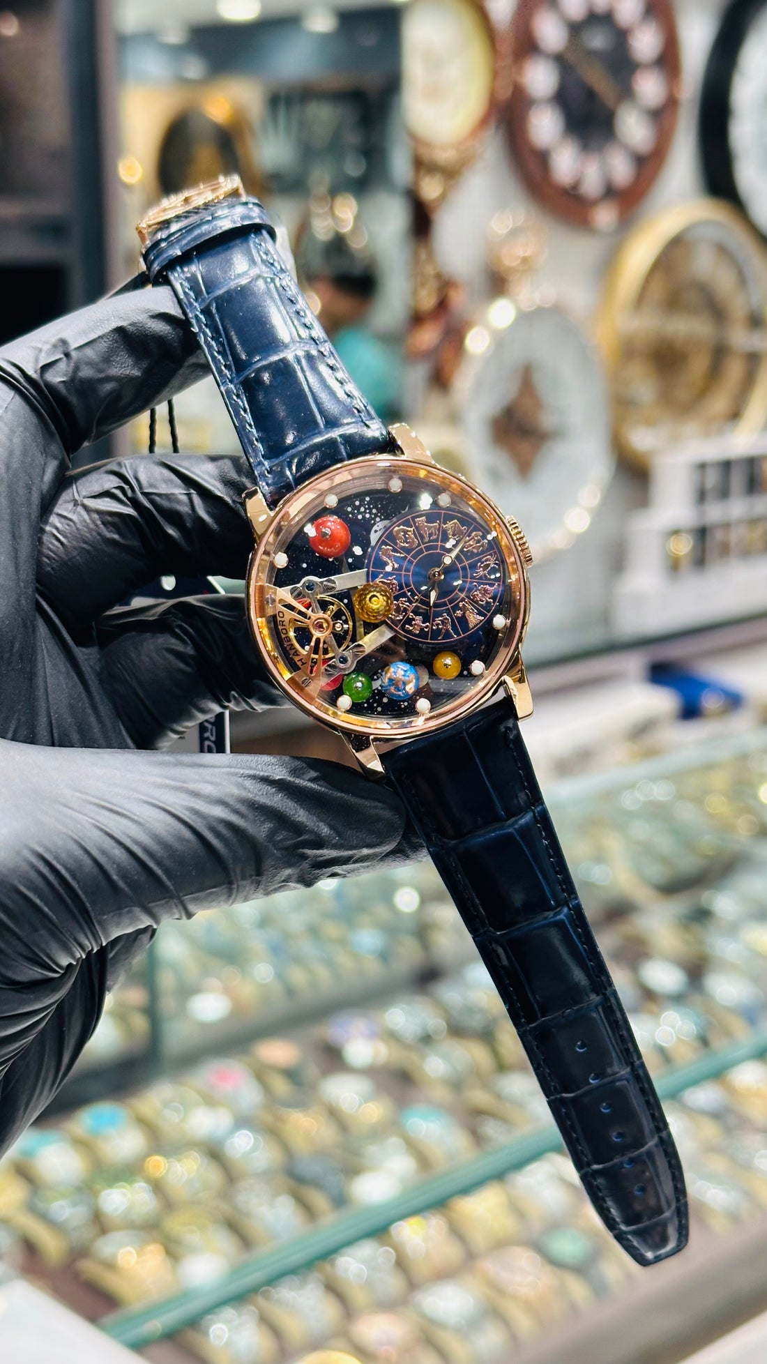 Hanboro Orignal Astronomia Swiss Movement 1 year warrenty