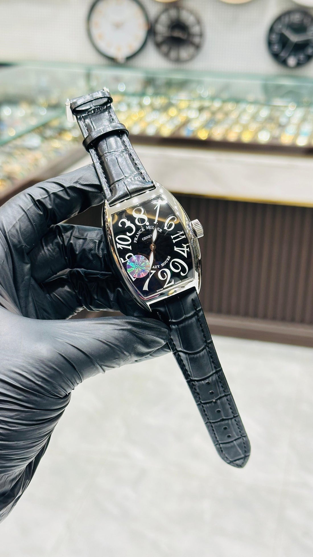 F.M Crazy Hours Supar clone Swiss Movement Sapphire Glass 1 Year Warranty