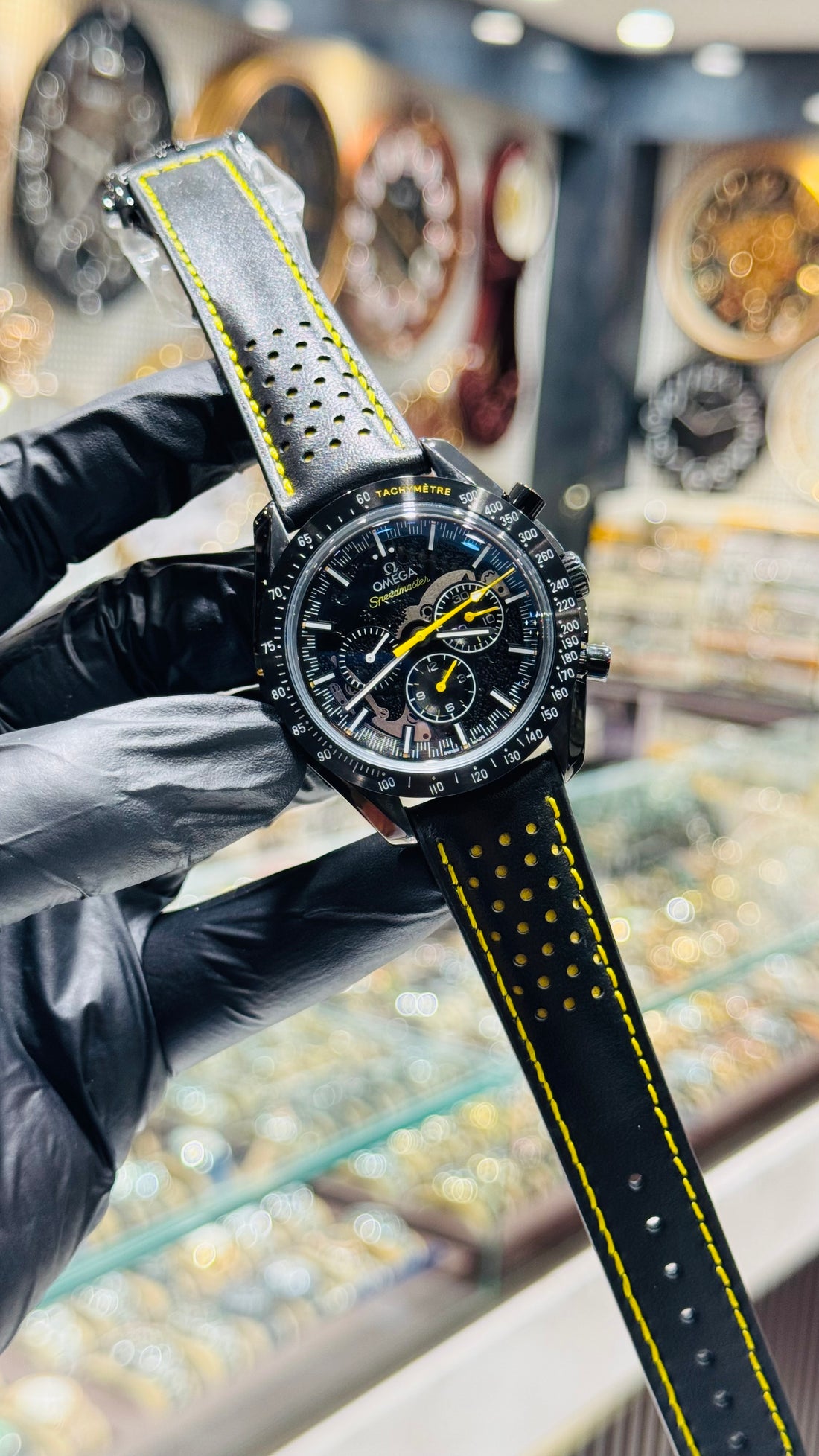 Omega (SpeedMaster) Grade Quality Automatic Sapphire Glass 1 Year warranty