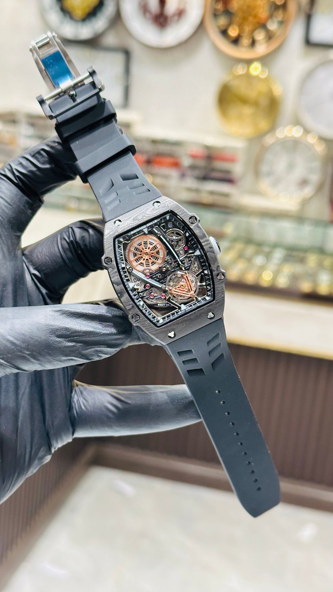 Richard Mille 27-05 super Clone swiss Grade Sapphire Glass 1 year warranty