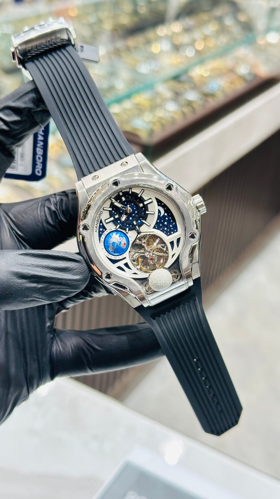 Hanboro orignal (swiss movement) 1 year warranty