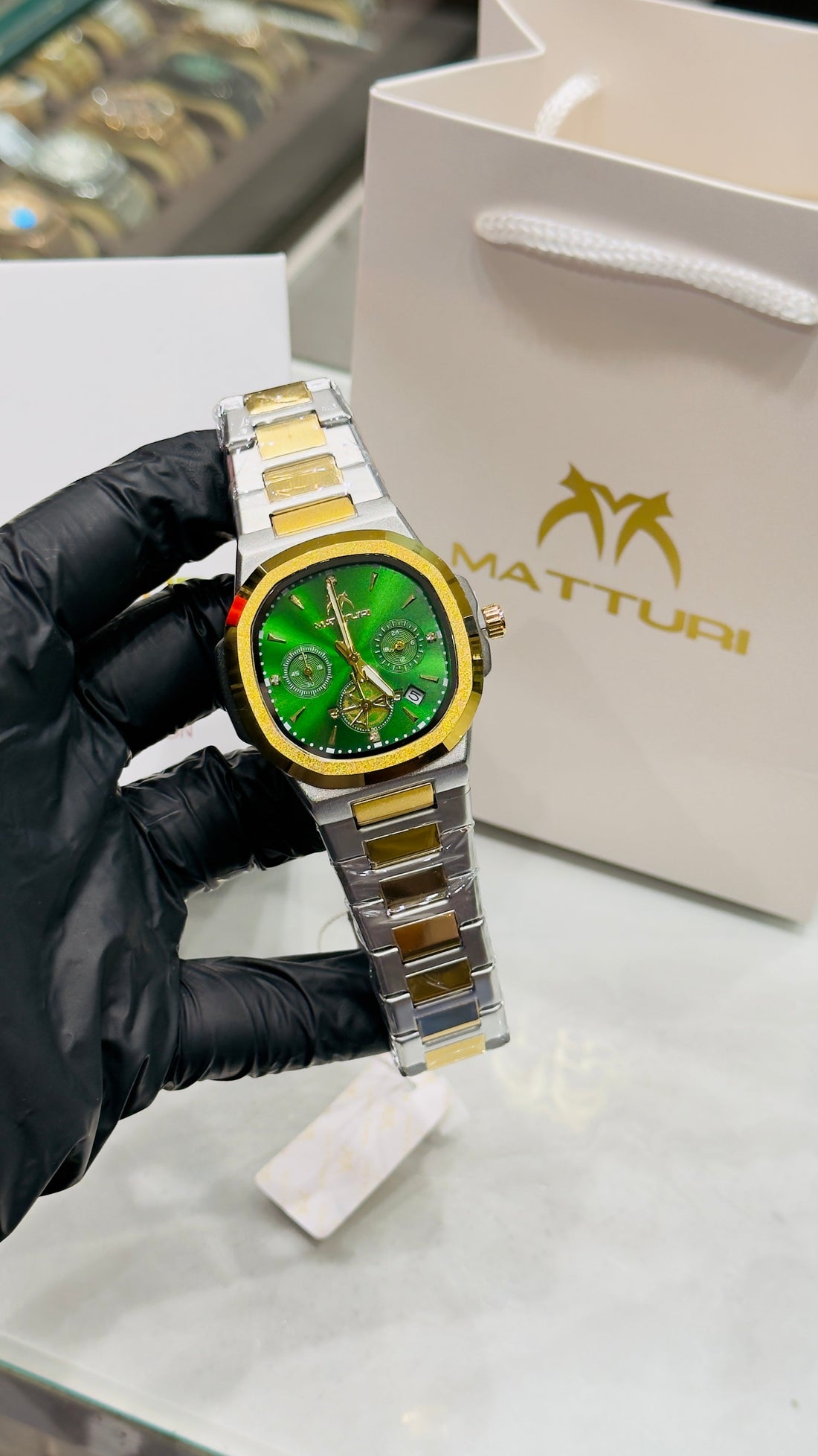 Matturi Original Cronograph Japan Movement Sapphire Glass 1 Year Warranty