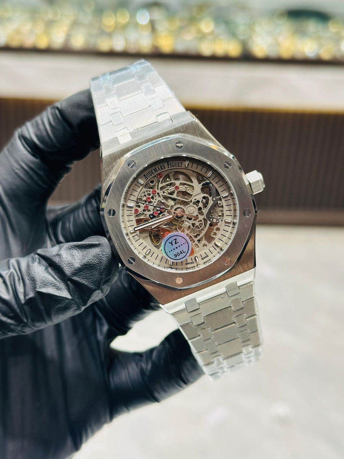 A.P Skeleton Master Grade Quality Automatic Sapphire Glass 1 Year Warranty