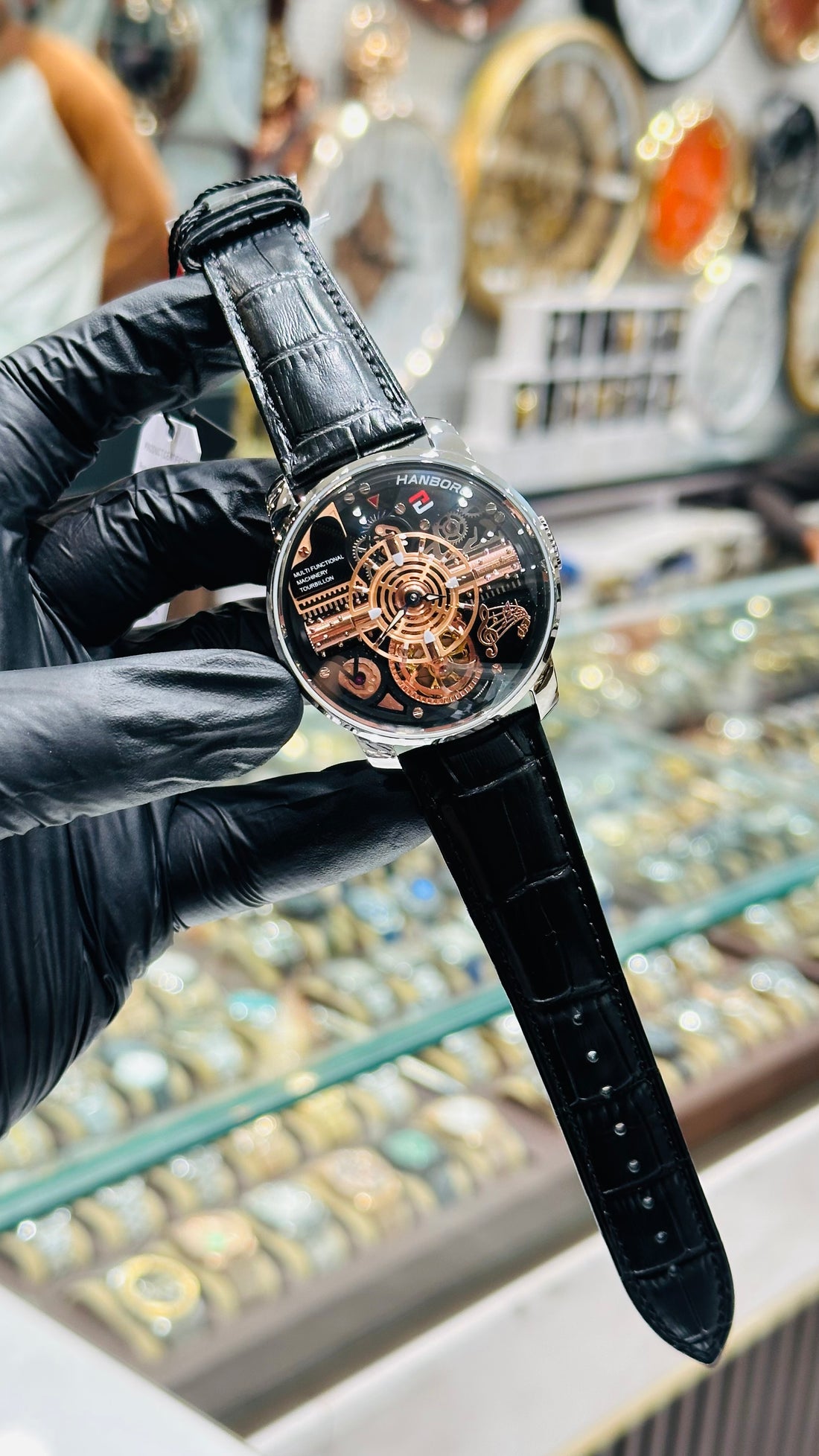 Hanboro Orignal Astronomia Swiss Movement 1 year warrenty