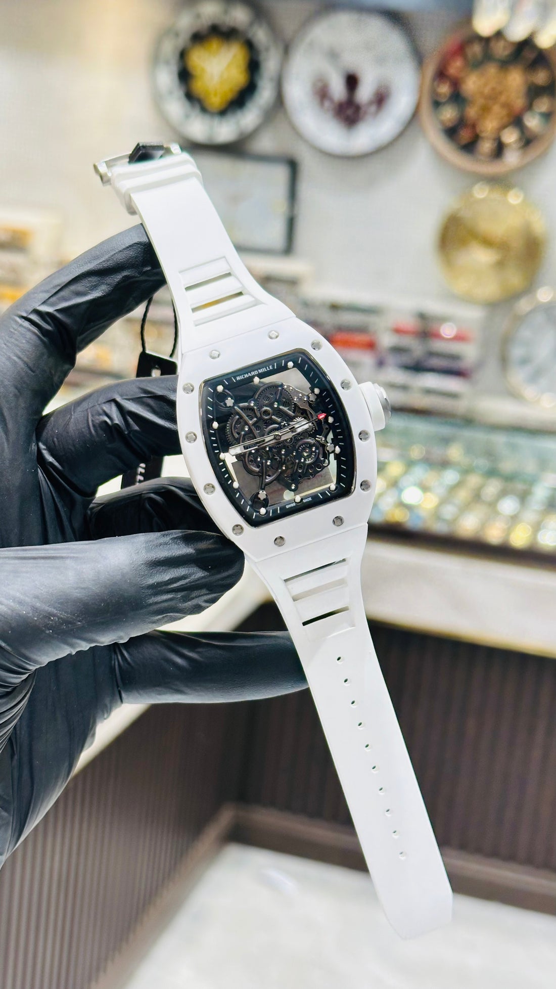 Richard Mille 0-55 super clone swiss grade Sapphire glass 1 year warranty