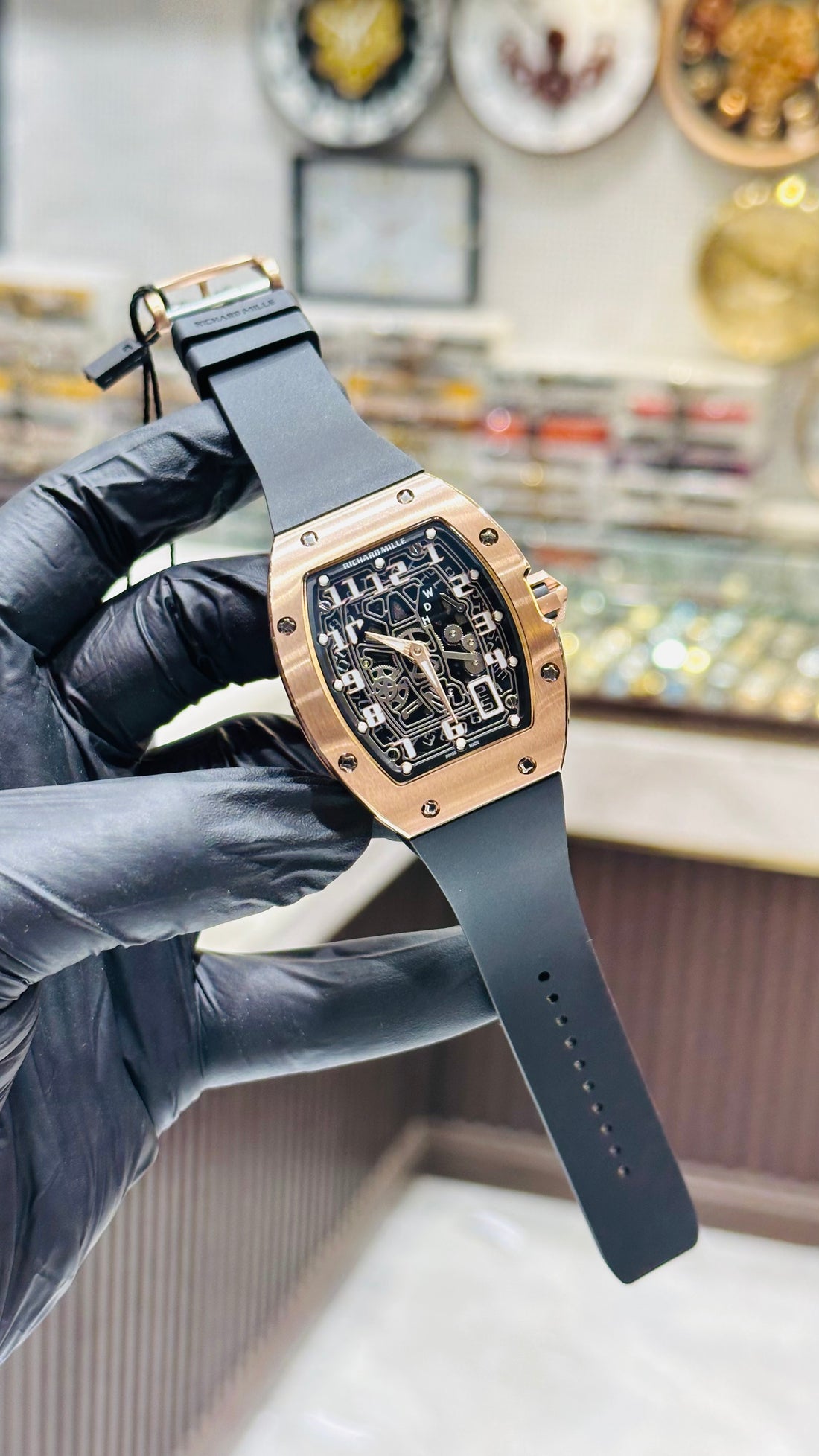 Richard Mille 67-01 super Clone swiss Grade Sapphire Glass 1 year warranty