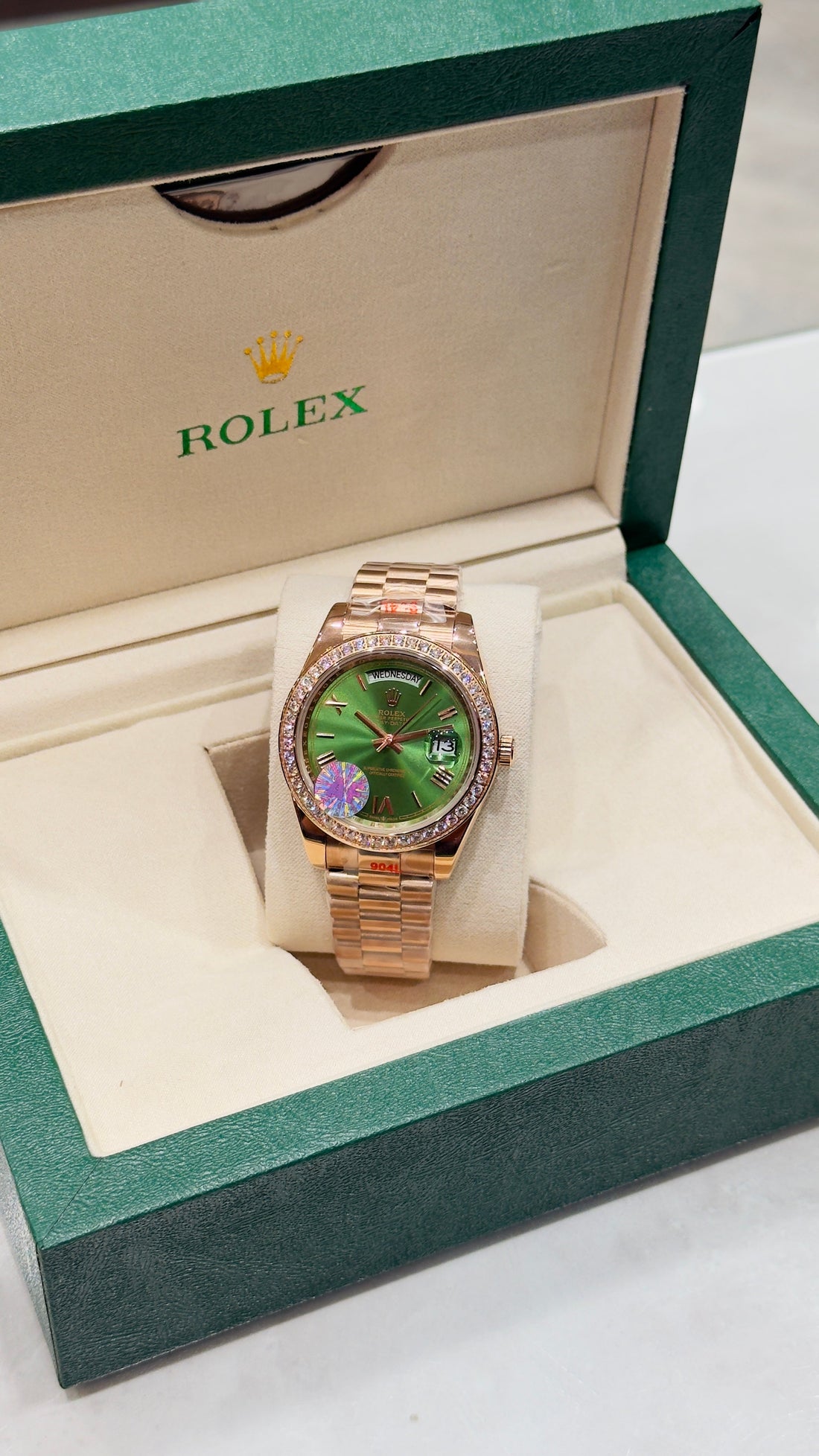 Rolex Day & Date Master Grade Automatic Sapphire Glass 1 Year Warranty
