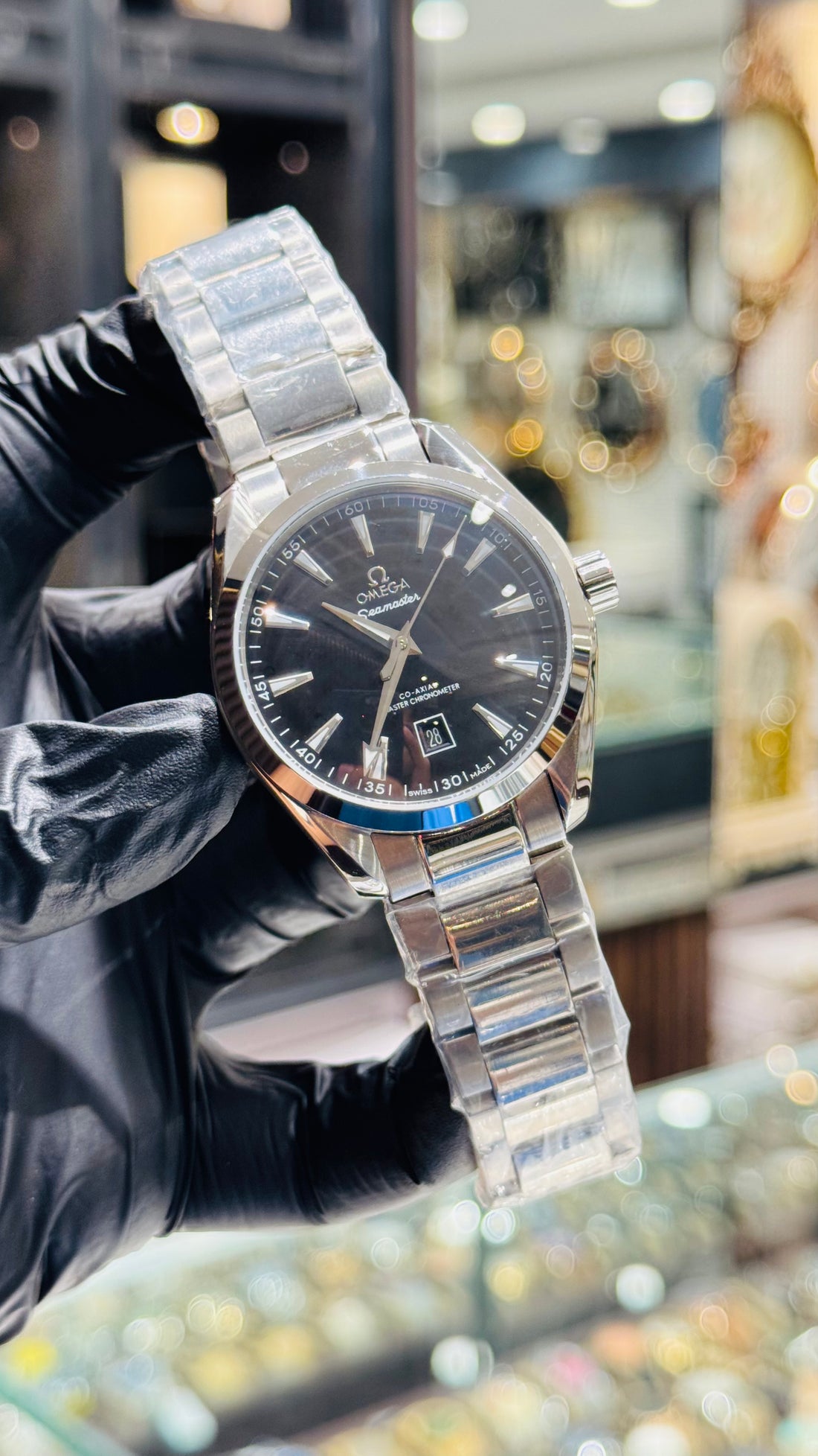 Omega Seamaster Aqua Terra Master Grade Automatic Sapphire Glass 1 Year Warranty
