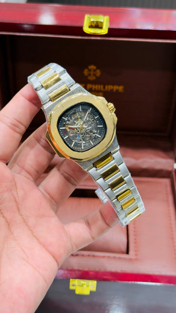 P.P Skeleton A+ Quality Automatic 1 Year Warranty Sapphire Glass